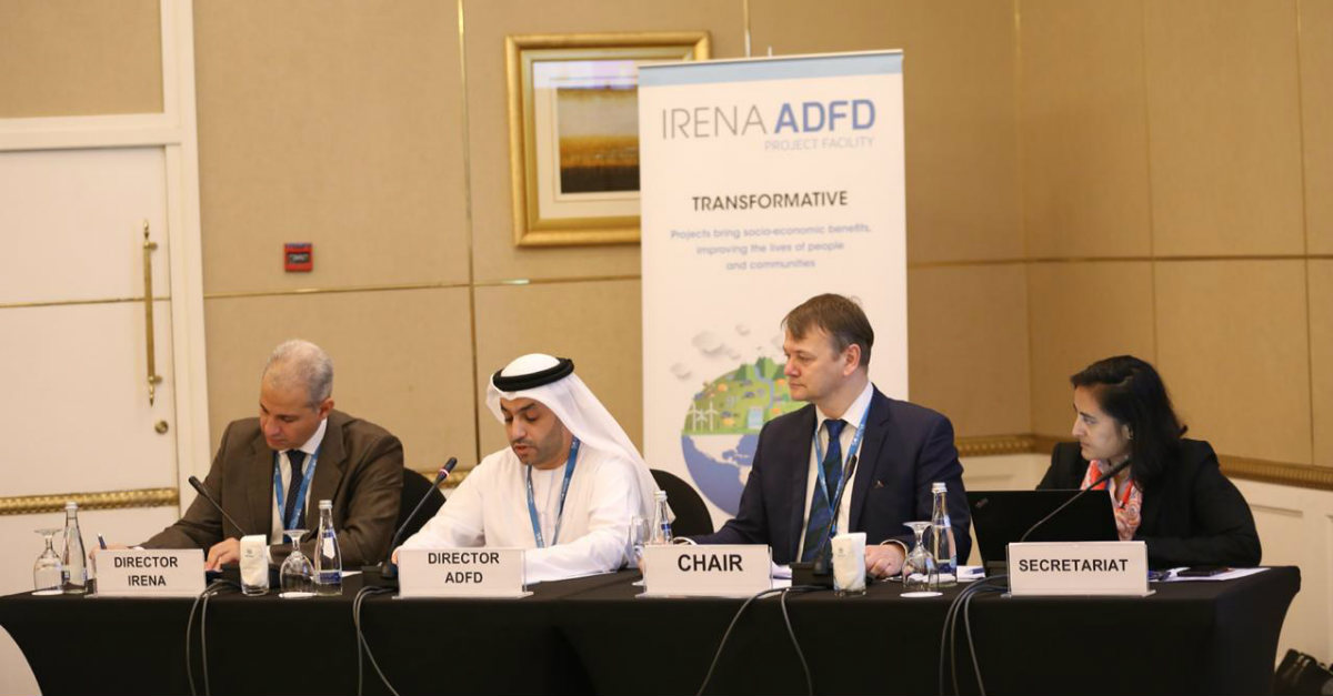 IRENA/ ADFD 7thCycle annoncement at 16th IRENA Counci