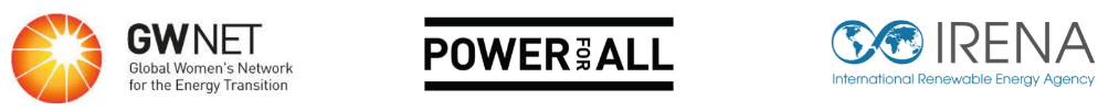 GWNet PowerforAll IRENA logo